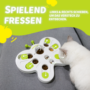 Interaktives Katzenspielzeug für Leckerlis-Futterstation Schmetterling