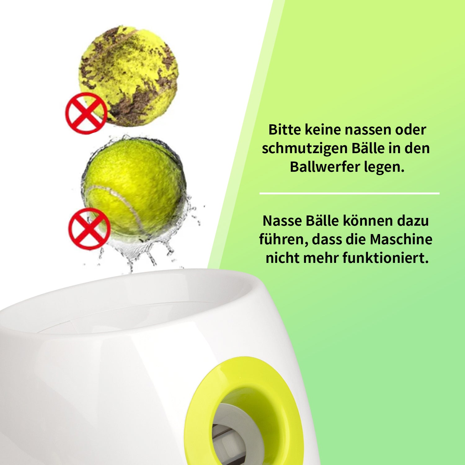 Interaktive Ballwerfer für kleinen und mittleren Hund - Mini Ball Launcher