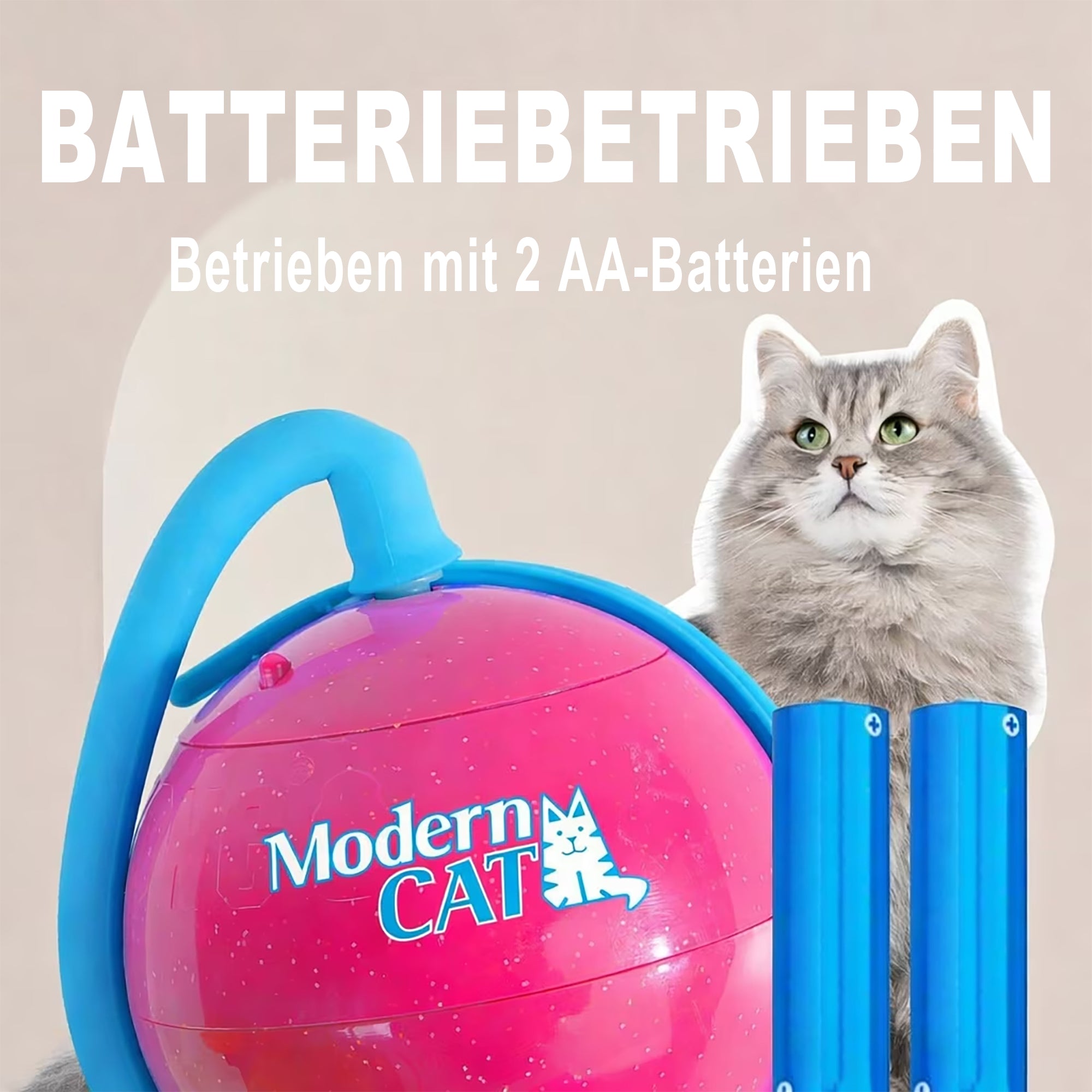 Whirling Tail Rotierender Katzen-Spielzeugball