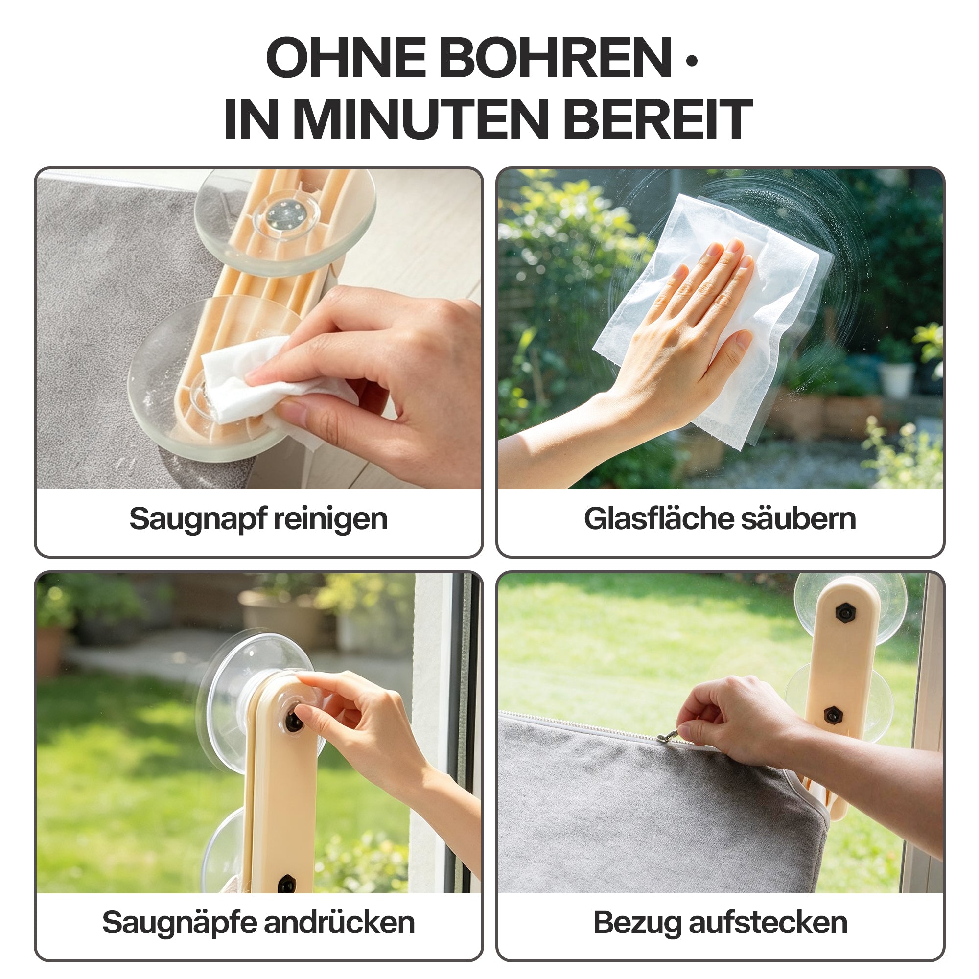 Skywalk - Faltbare Katzen Fensterliege