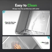 Go Fresh - Edelstahl Katzenklo