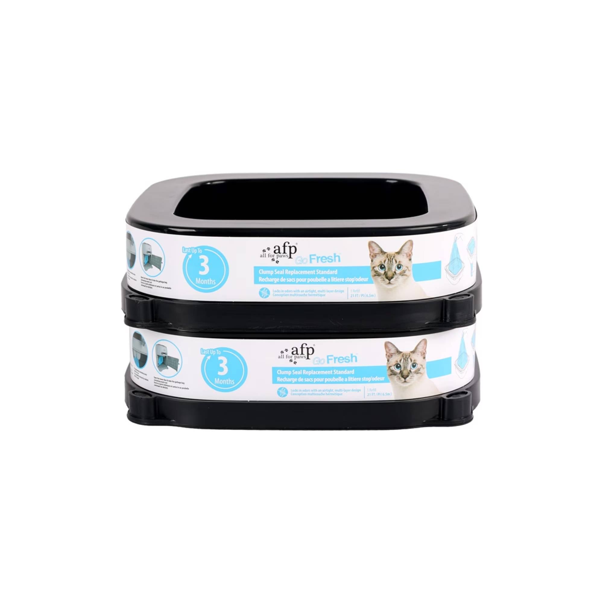 Go Fresh-Clump Seal Standard Ersatzbeutel für Katzenstreu
