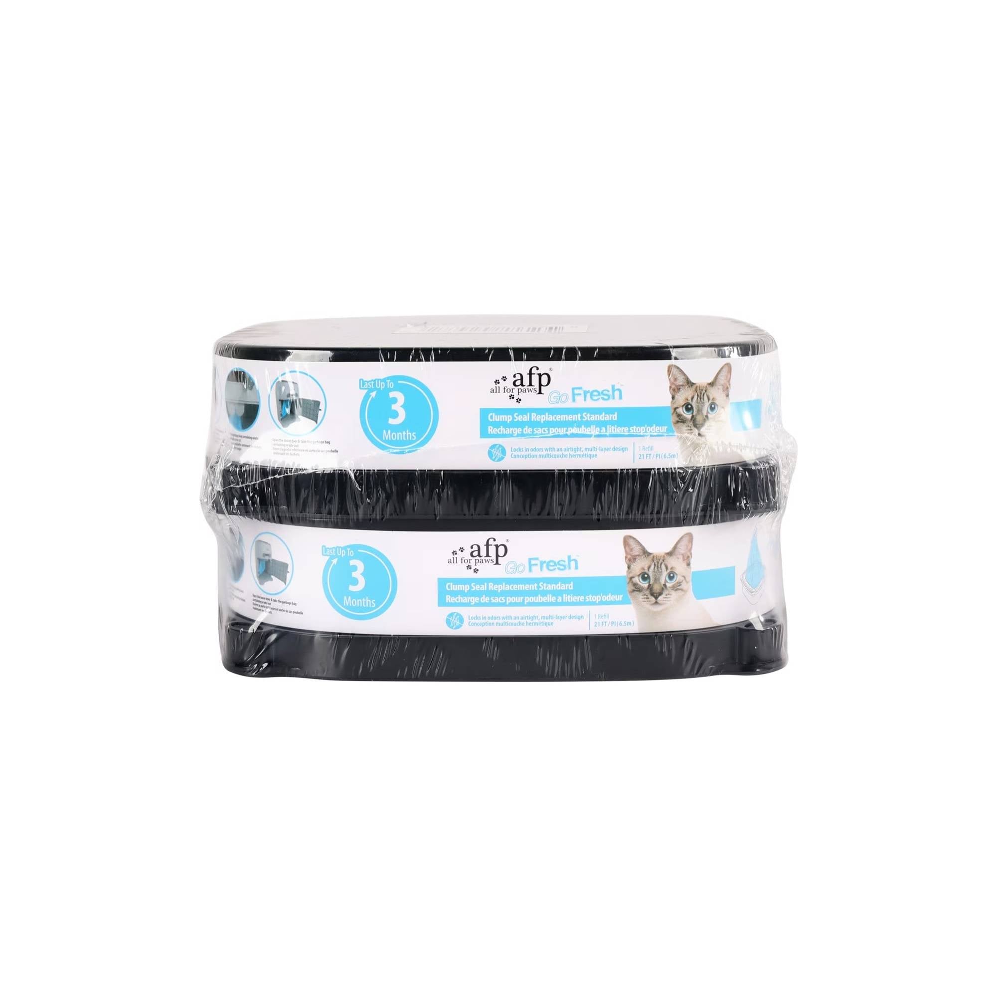 Go Fresh-Clump Seal Standard Ersatzbeutel für Katzenstreu