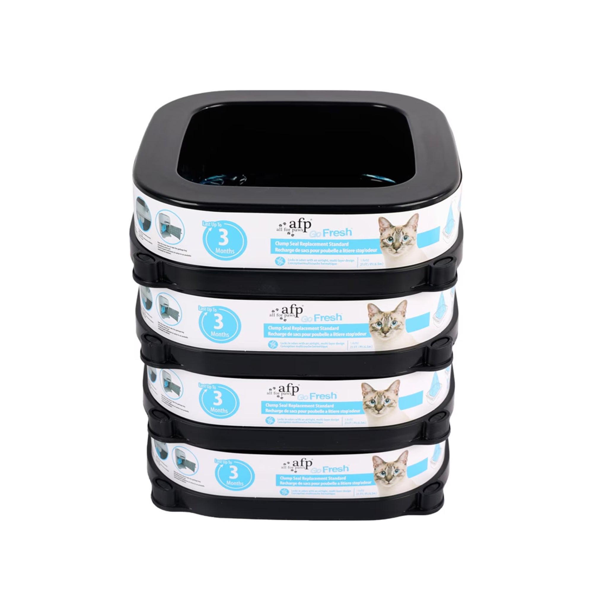 Go Fresh-Clump Seal Standard Ersatzbeutel für Katzenstreu