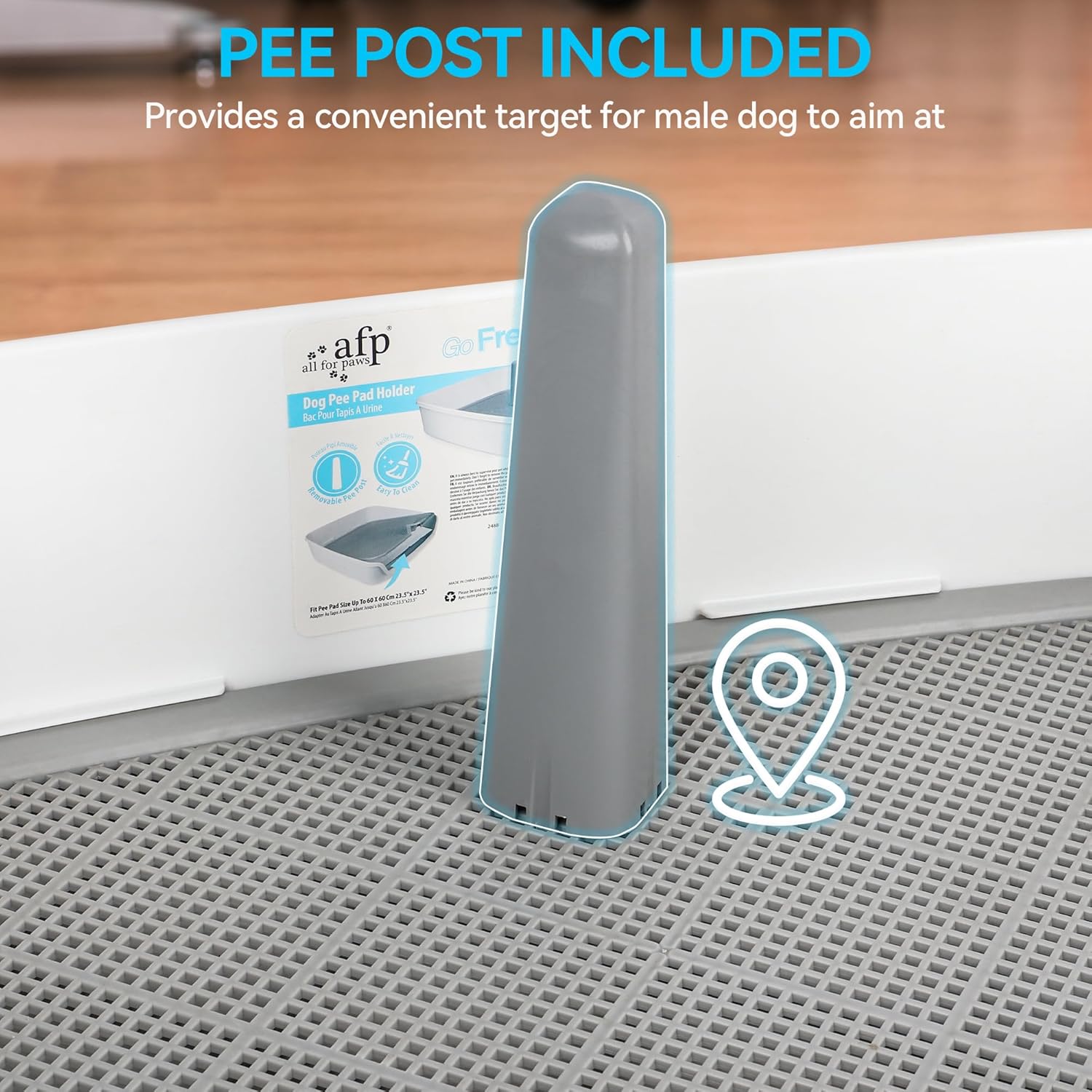 Go Fresh - Hundetoilette Dog Pee Pad Holder