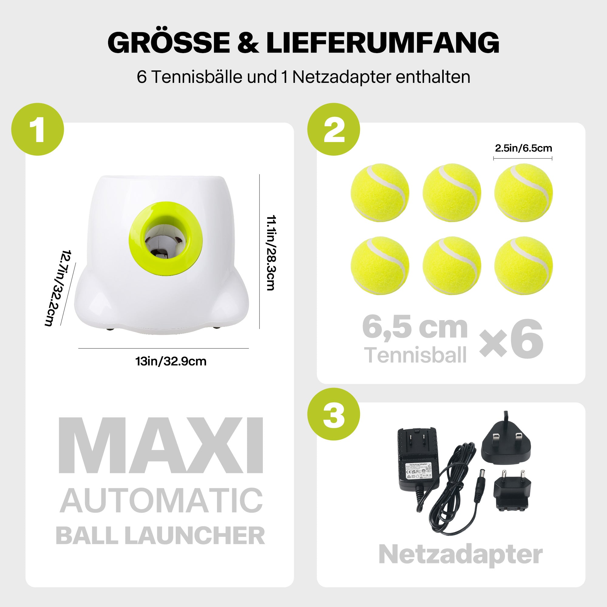 Interaktive Ballwerfer für großen Hund-Maxi ball launcher