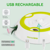 Interaktives Katzenspielzeug - Hau den Maulwurf