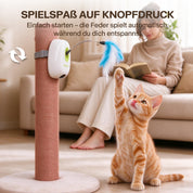 Interaktives Katzenspielzeug - Jumping Wand With Post Adaptor