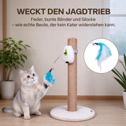 Interaktives Katzenspielzeug - Jumping Wand With Post Adaptor