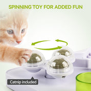 Interaktives Katzenspielzeug - Leckerlis-Futterstation Fisch