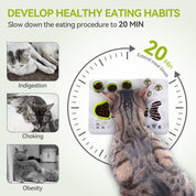 Interaktives Katzenspielzeug - Leckerlis-Futterstation Fisch