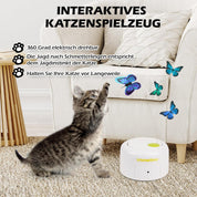 Interaktives Katzenspielzeug - Motion Activated Butterfly