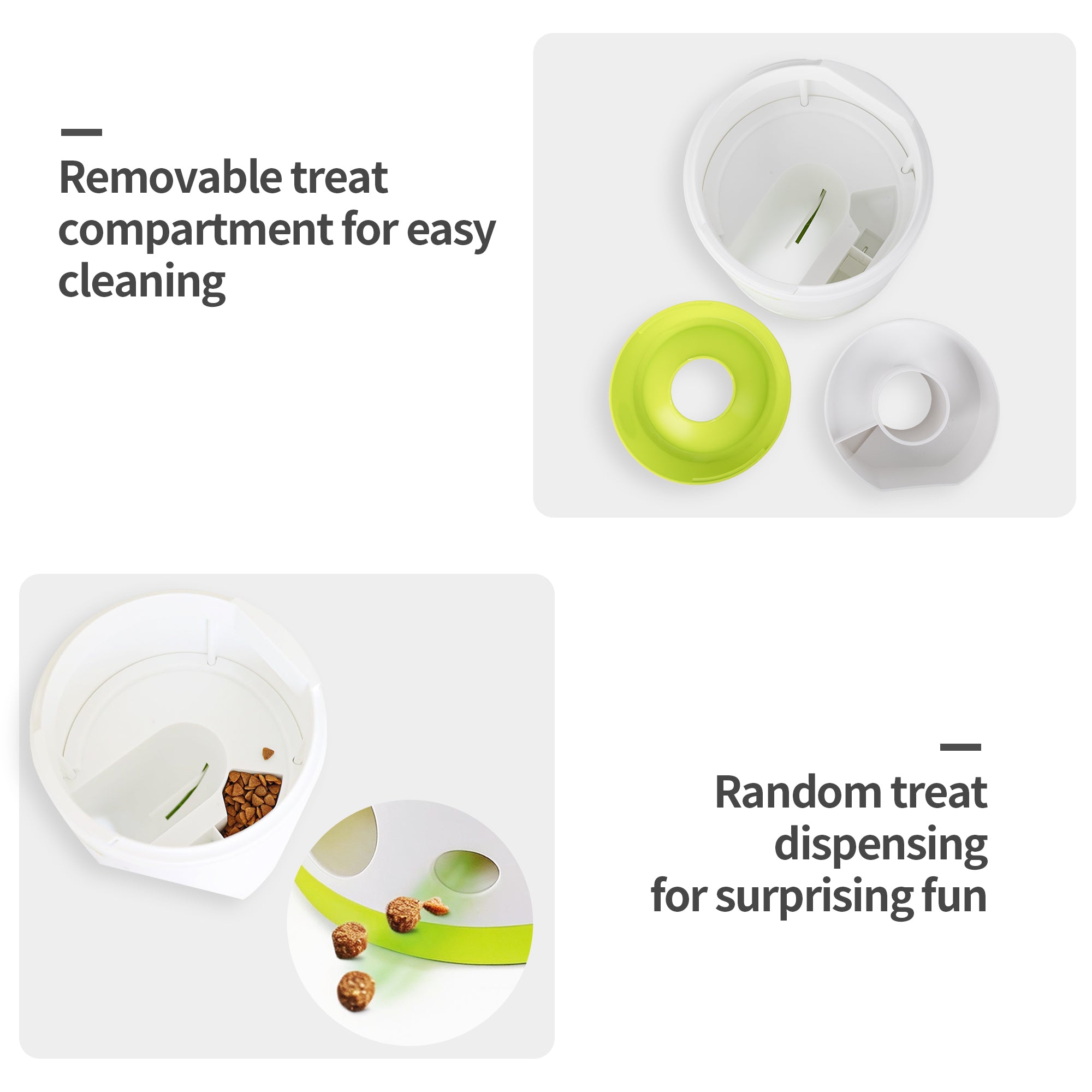 Interaktives Spielzeug -  Ball & Treat Dispenser für Hunde