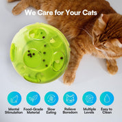 Interaktives Katzenspielzeug – Leckerlis-Futterstation Pilz