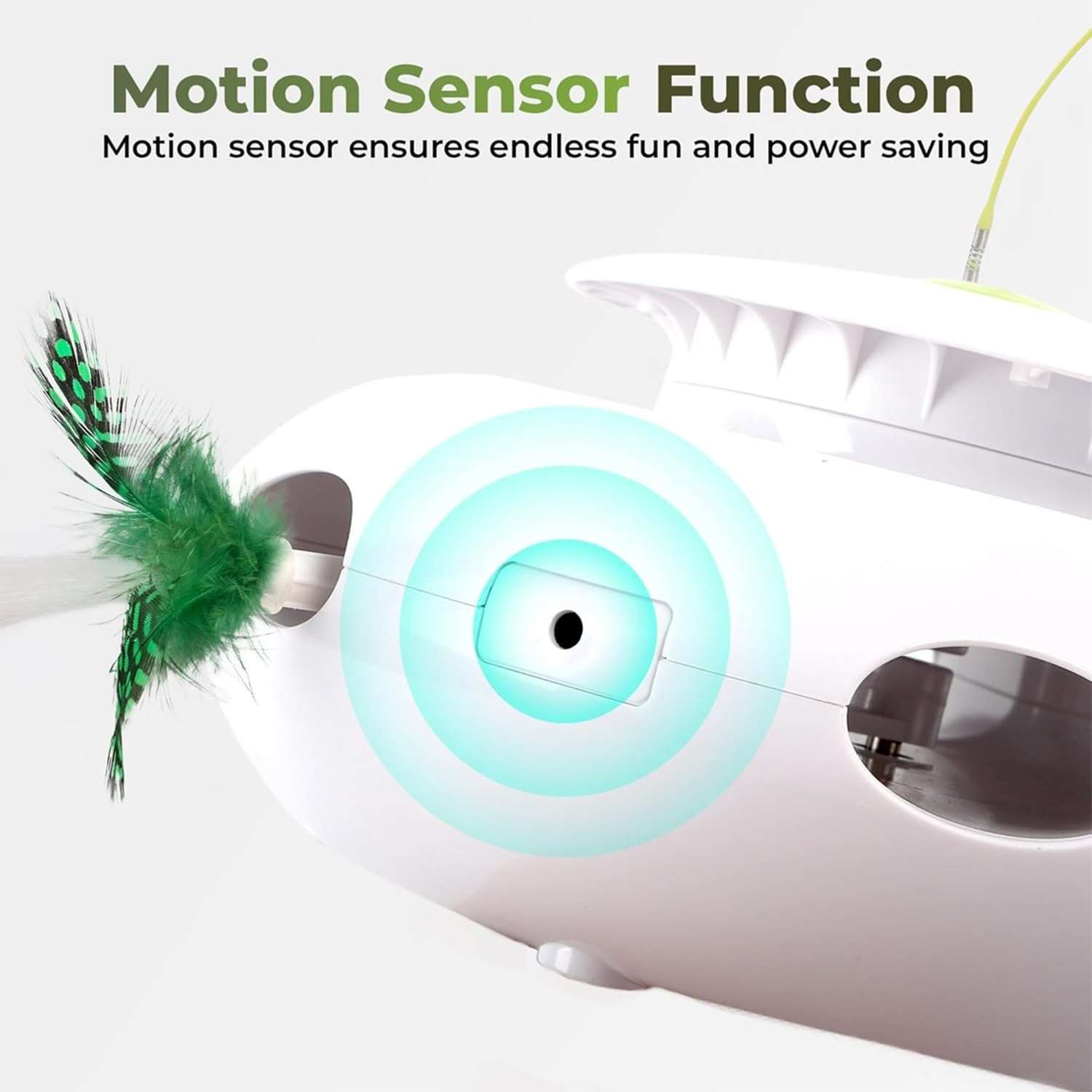 Interaktives Spielzeug - 3-in-1 Ultimatives Katzenspielzeug