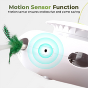 Interaktives Spielzeug - 3-in-1 Ultimatives Katzenspielzeug