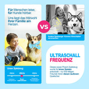 Ultraschall-Hundespielzeug –Ideal für Zuhause und Büro