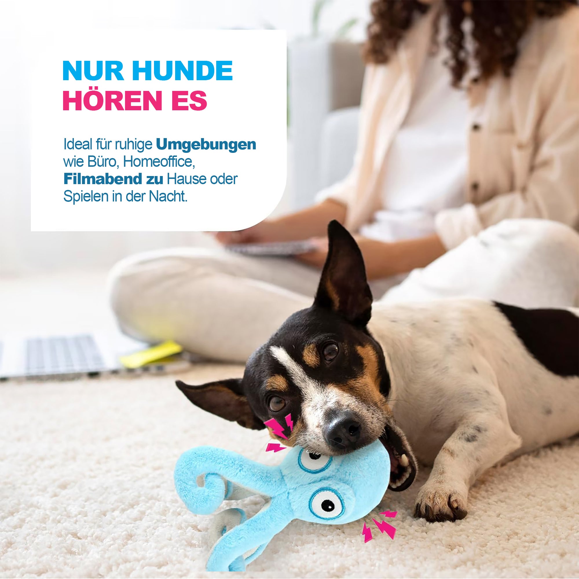 Ultraschall-Hundespielzeug –Ideal für Zuhause und Büro