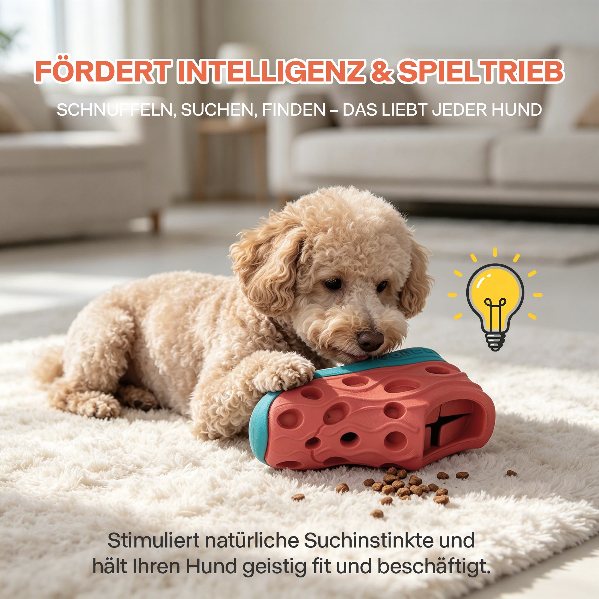 Air Pups Sneaker – Leckerli-Spender aus Naturgummi