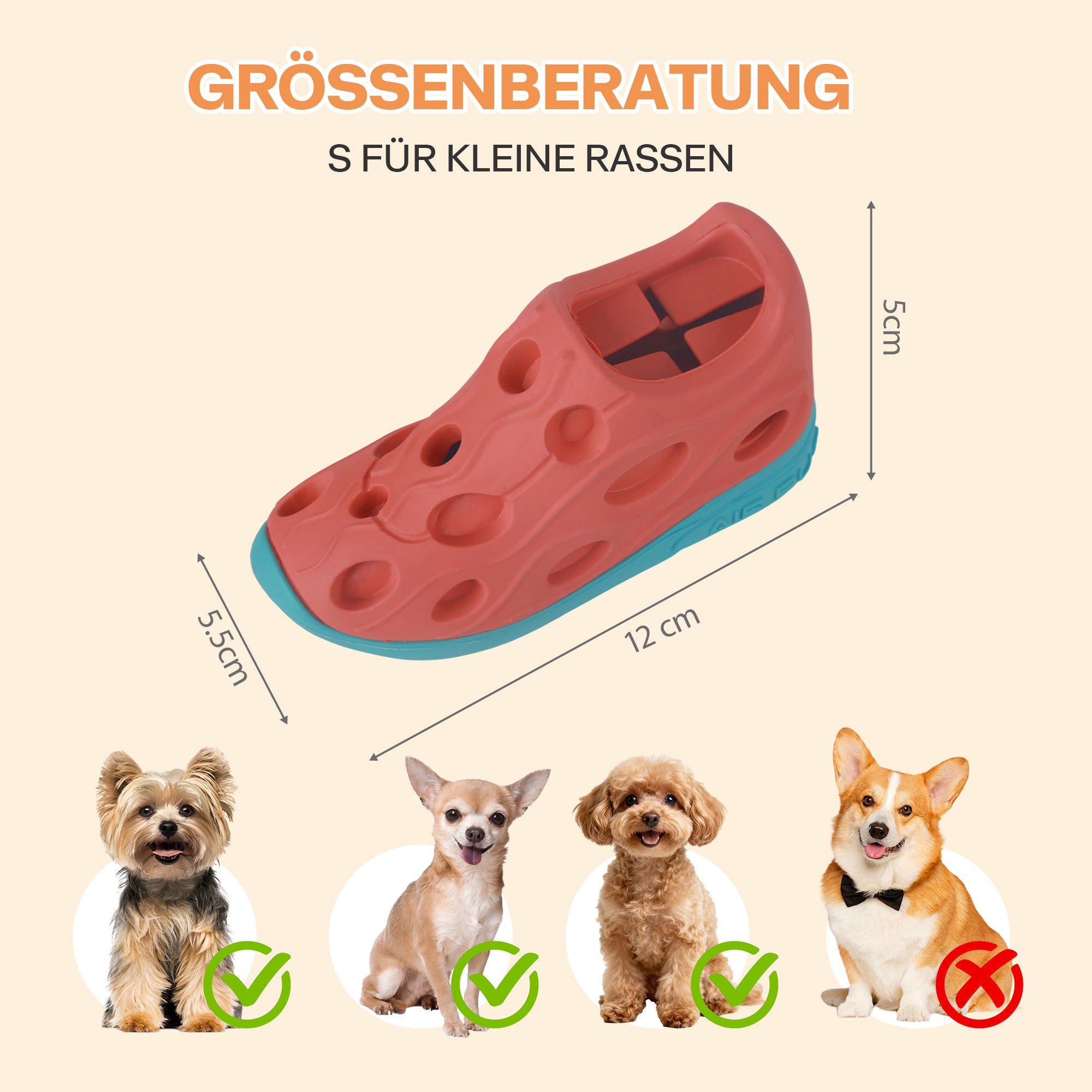 Air Pups Sneaker – Leckerli-Spender aus Naturgummi