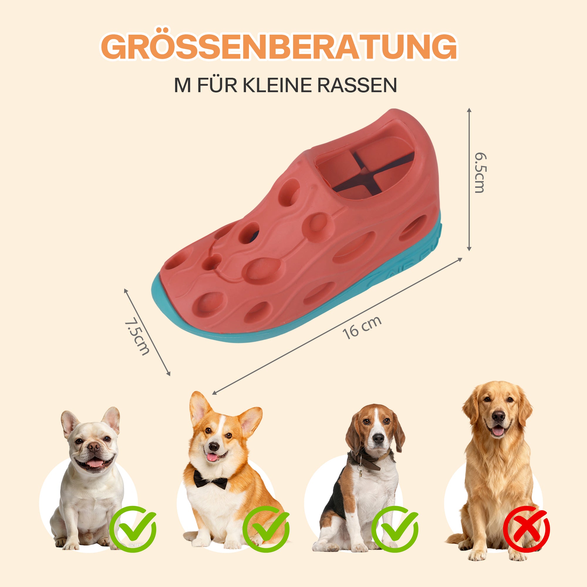 Air Pups Sneaker – Leckerli-Spender aus Naturgummi