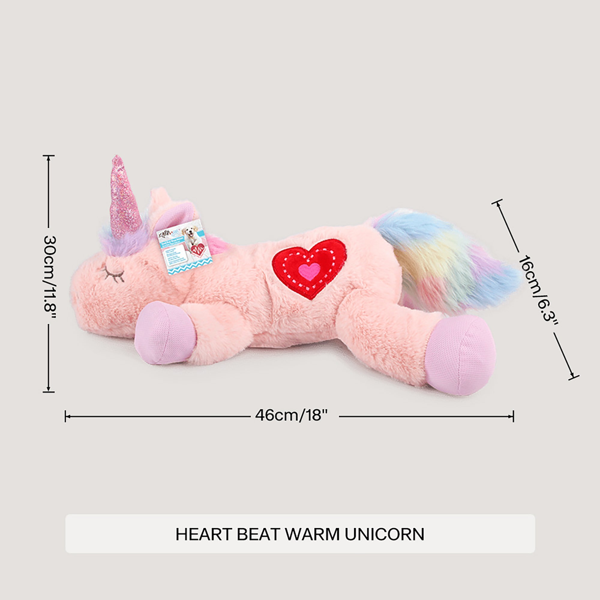Heart Beat Warm Kuscheltier für Hunde