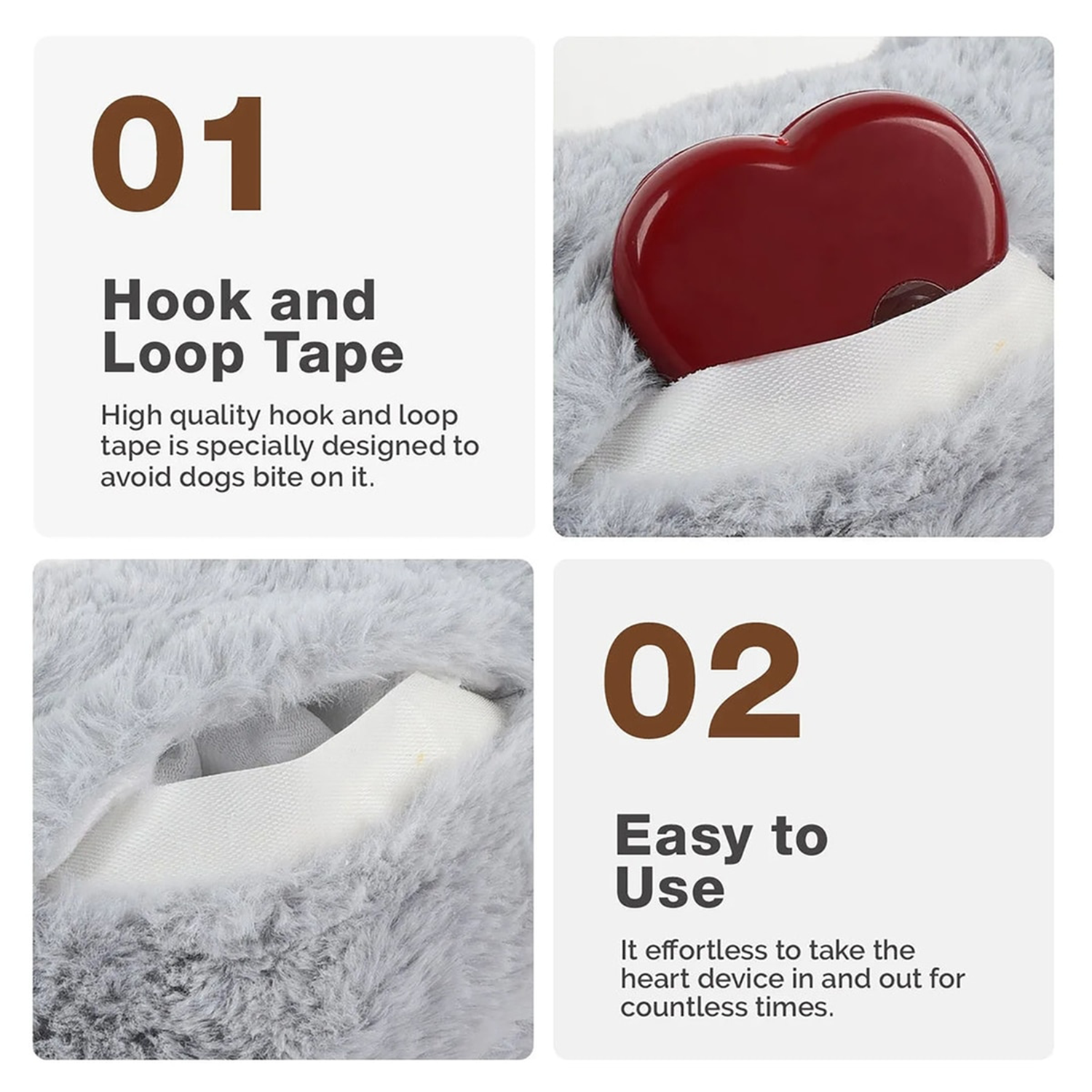 Pups - Herzschlag Kuschelspielzeug für Hunde