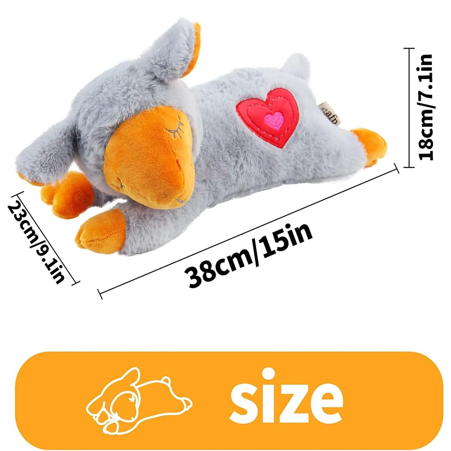 Pups - Herzschlag Kuschelspielzeug für Hunde