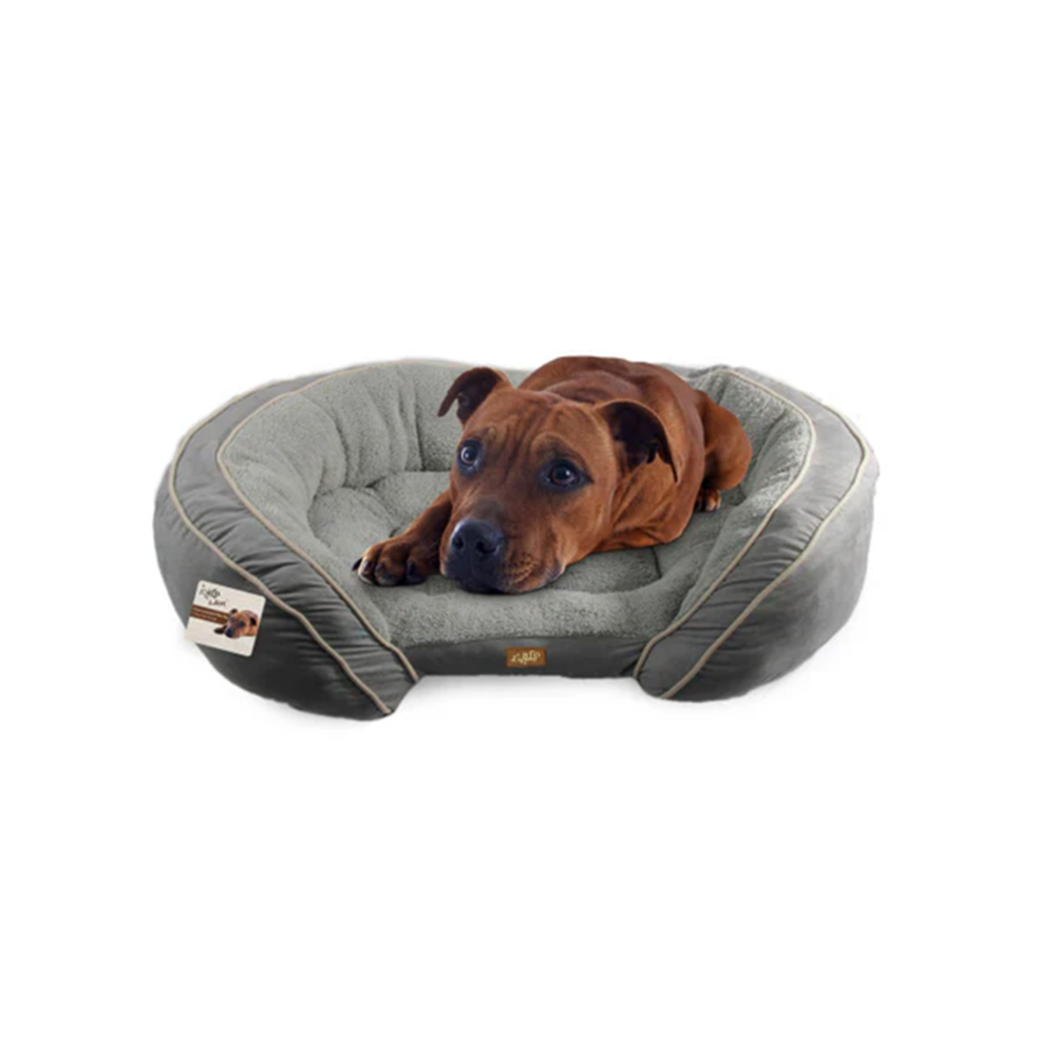 Lamb - Luxury Lounge Hundebett Grey M-L