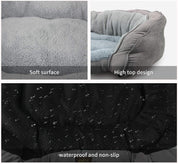 Lamb - Luxury Lounge Hundebett Grey M-L