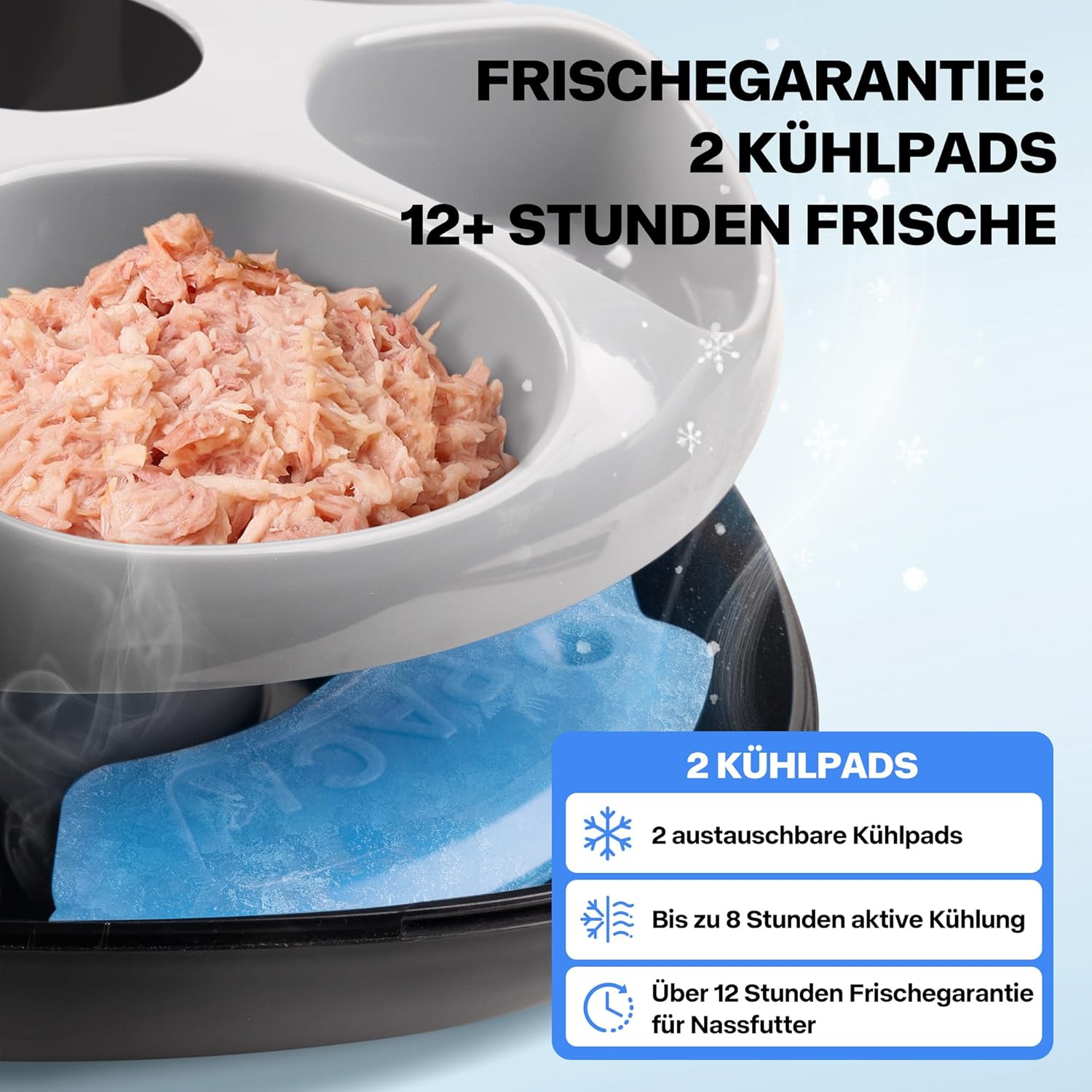 Lifestyle 4 Pets - Automatischer Futterautomat für Katzen und Hunde