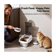 Lifestyle 4 Pets - Edelstahl Futteraufbewahrungsbehälter