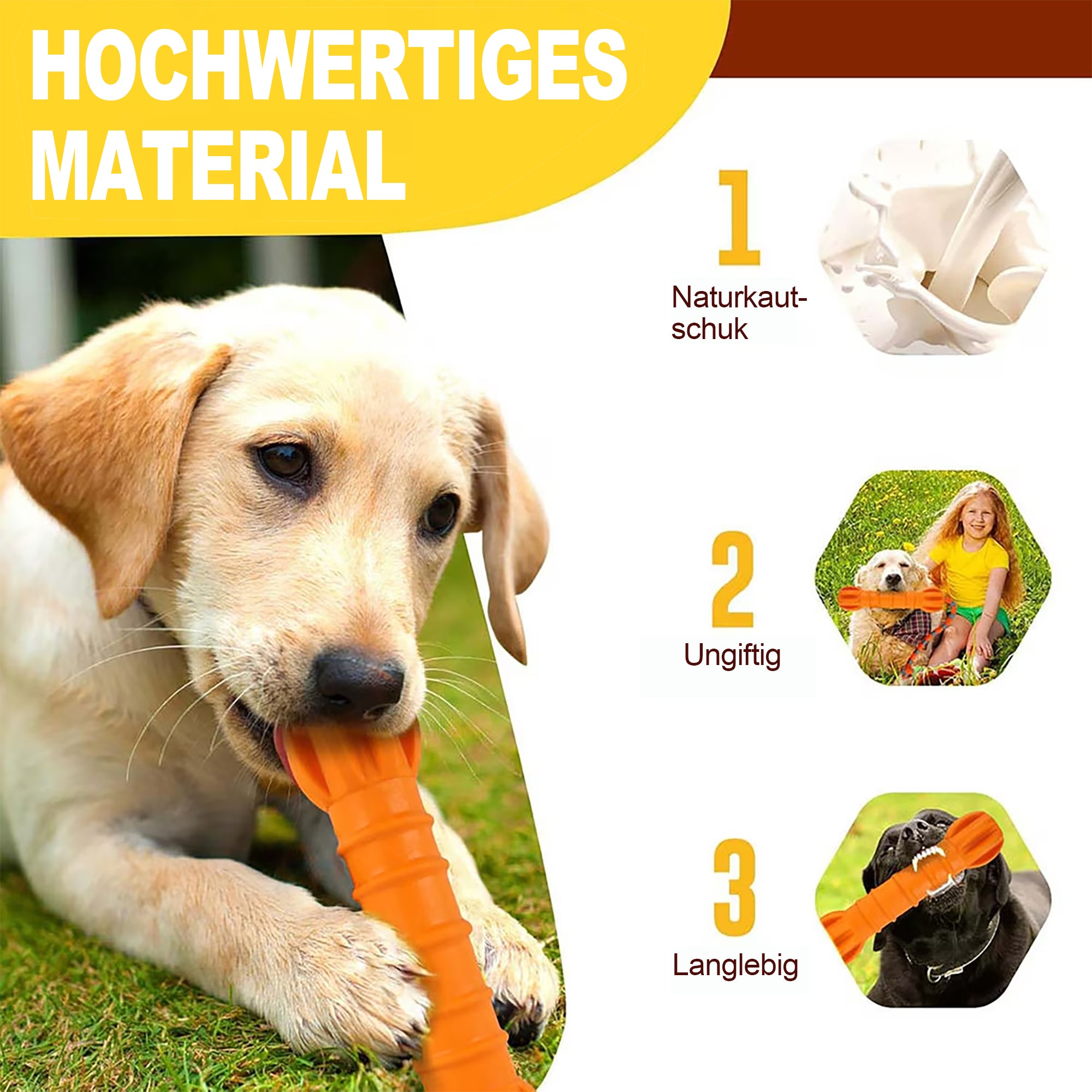 Floating Stick – Hundespielzeug für Fetch & Toss