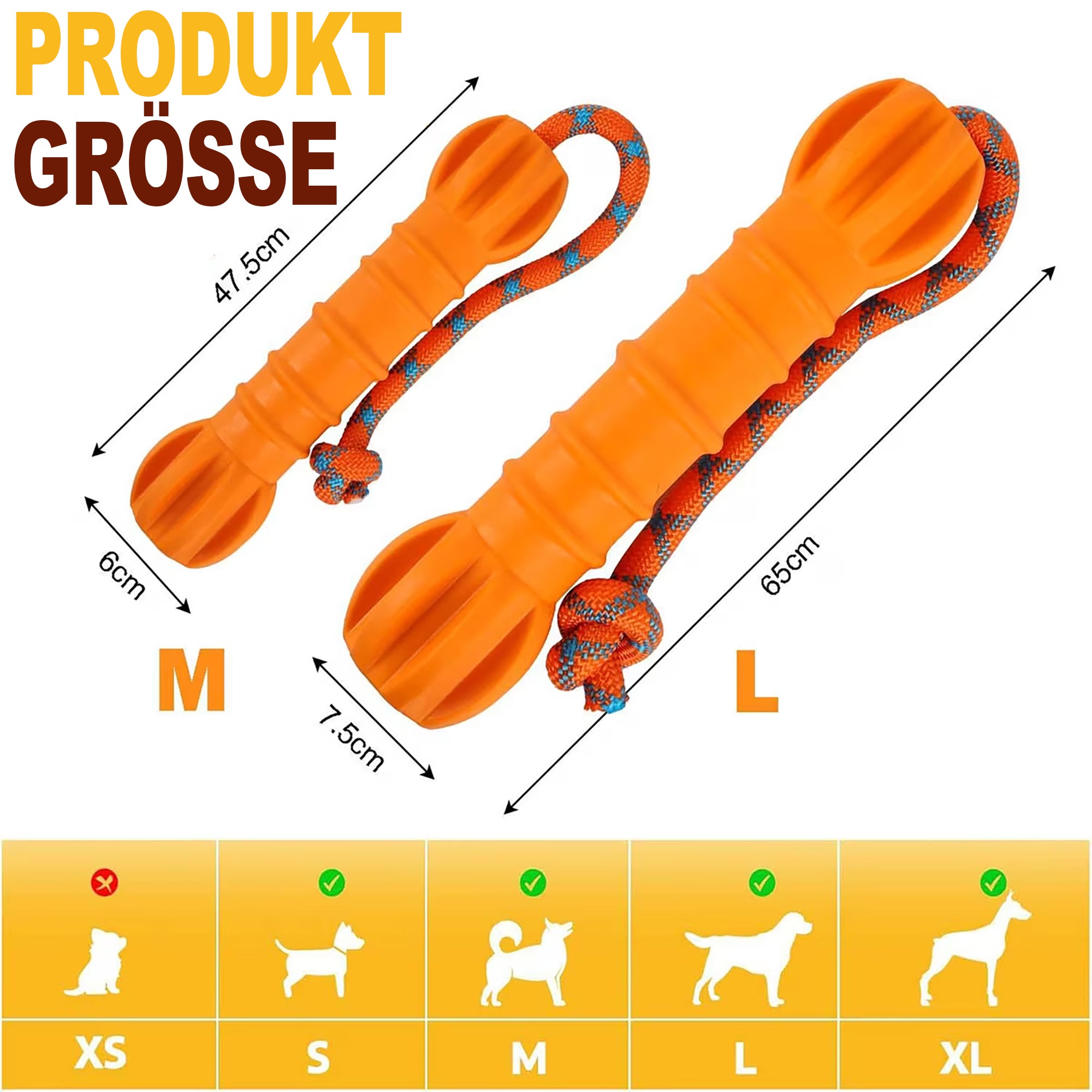 Floating Stick – Hundespielzeug für Fetch & Toss