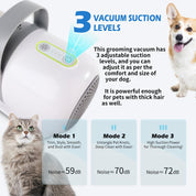 Pet Salon - Grooming Kit Pro – 7in1 Hundeschermaschine mit Staubsauger