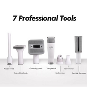 Pet Salon - Grooming Kit Pro – 7in1 Hundeschermaschine mit Staubsauger