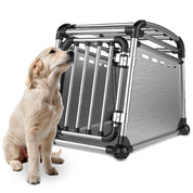 Travel Dog - Hundetransportbox aus Aluminium