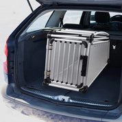 Travel Dog - Hundetransportbox aus Aluminium