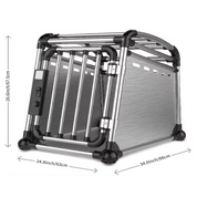 Travel Dog - Hundetransportbox aus Aluminium