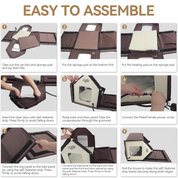 Classic Comfort – Beheiztes Katzenhaus für drinnen & draußen