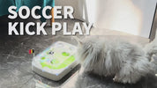 Interaktives Katzenspielzeug - Fußballstadion für Katzen